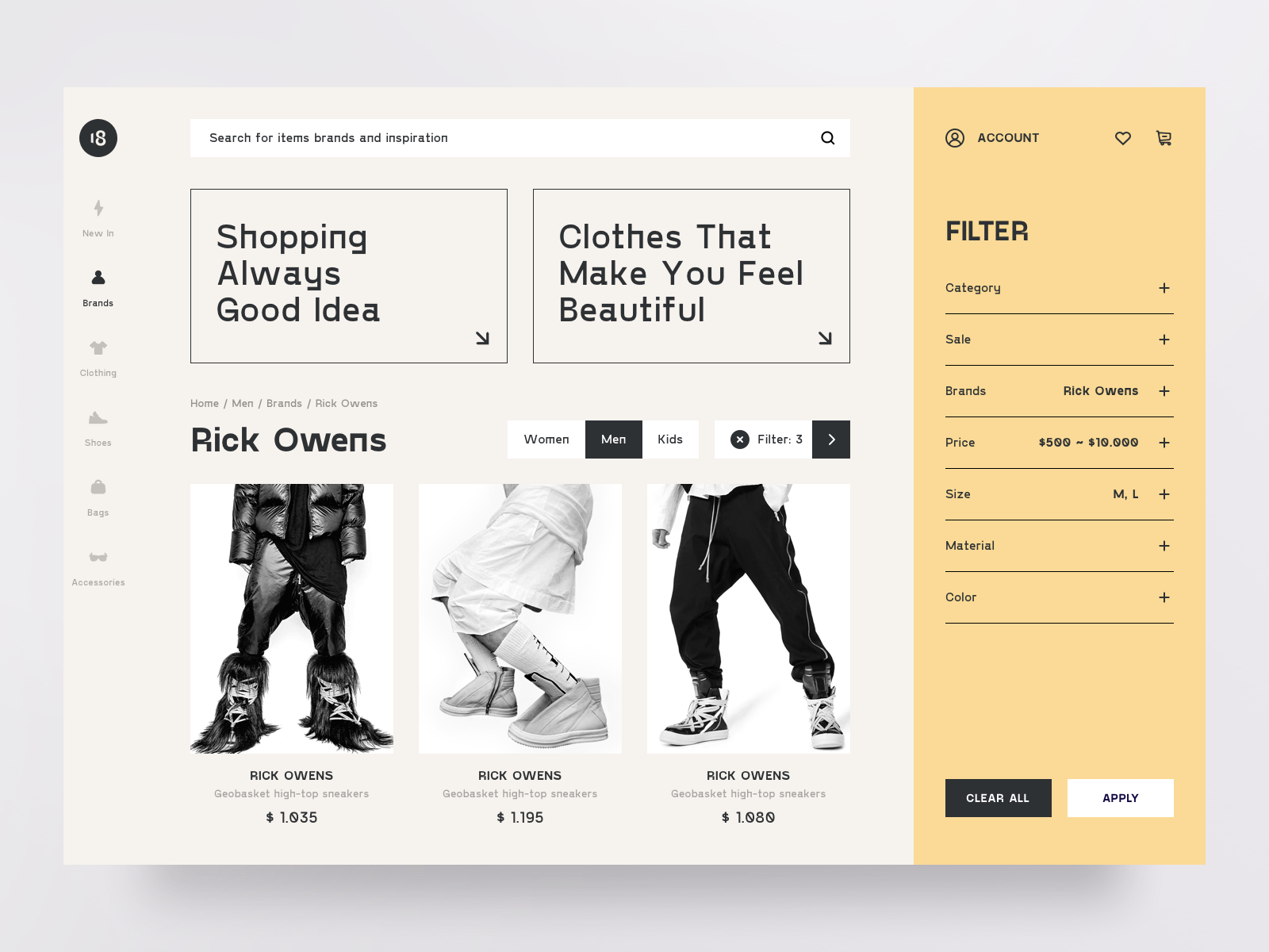 Marketplace UI KIT