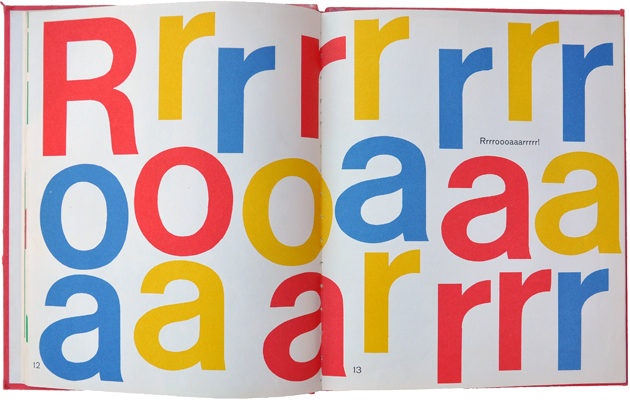 Listen! Listen!
&nbsp;A children’s book by Ann Rand and illustrated by Paul Rand
&nbsp;Copyright ©1970 Harcourt, Brace & World Book ill