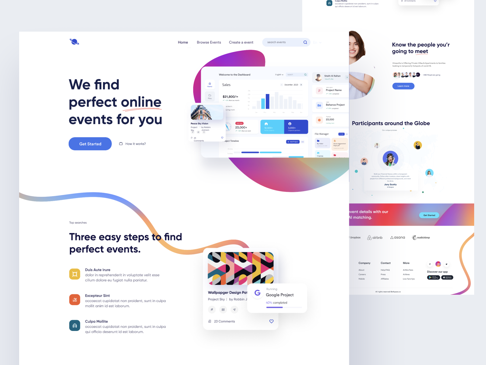Online Event Finder