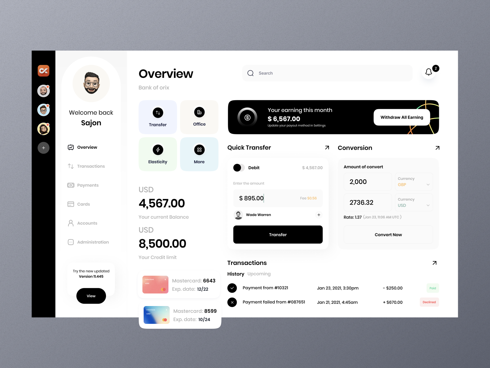 Dashboard