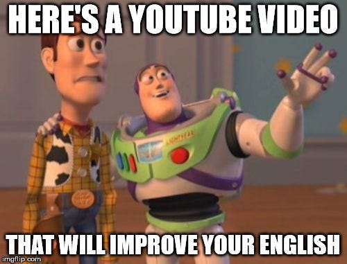 История игрушек — Вот YouTube видео для изучения английского