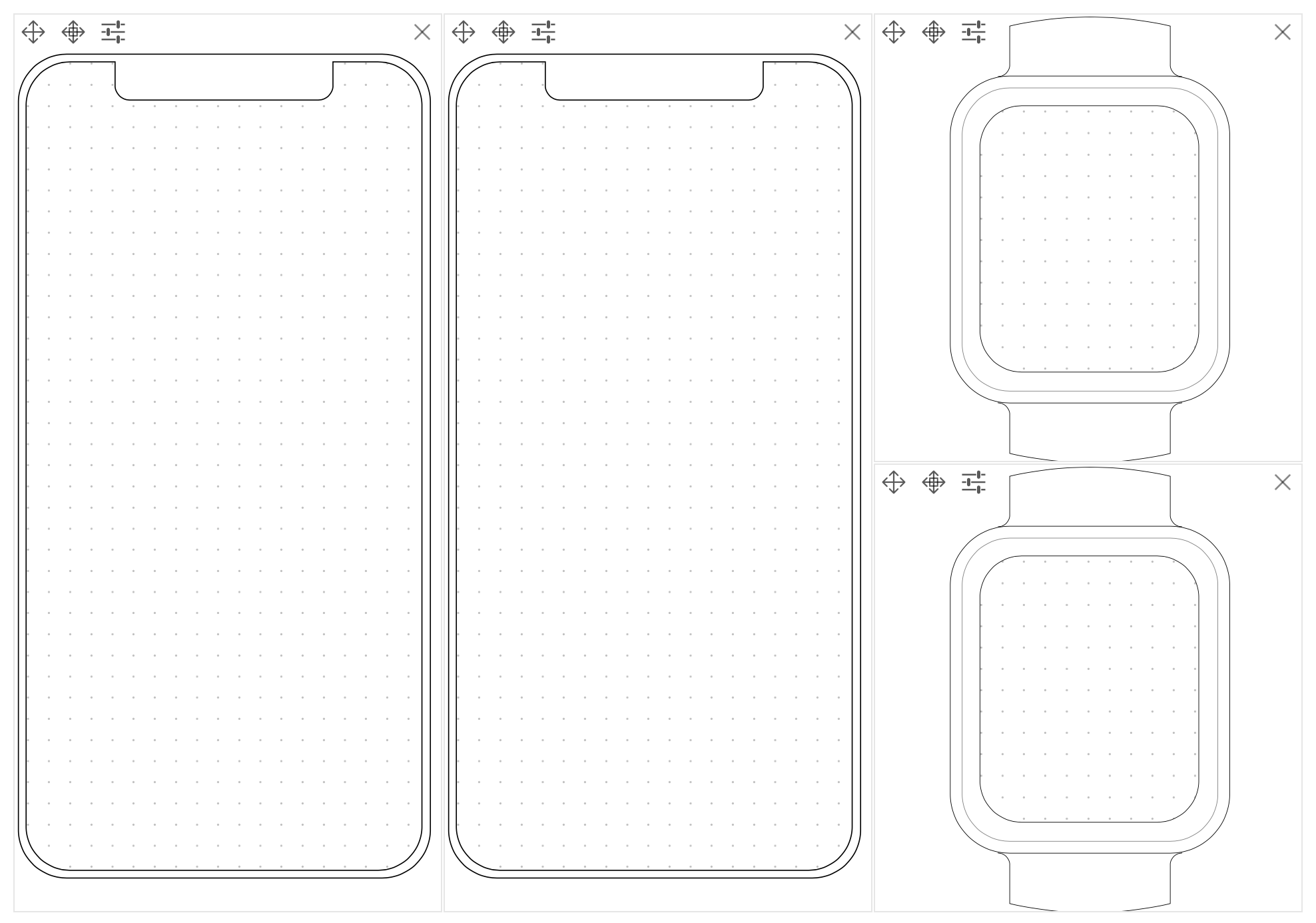 Printable mockups